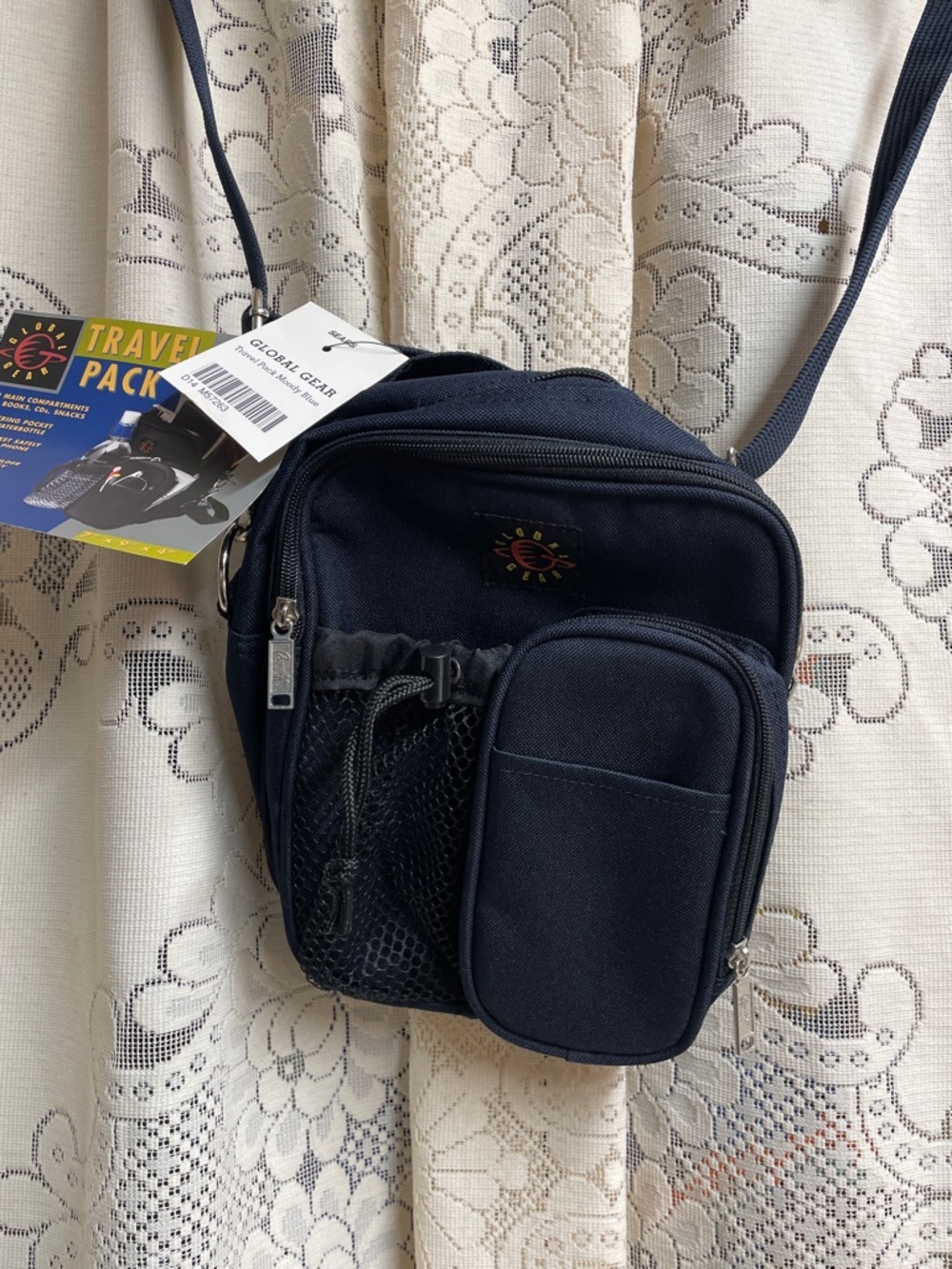 Global Gear Crossbody Travel Bag NWT